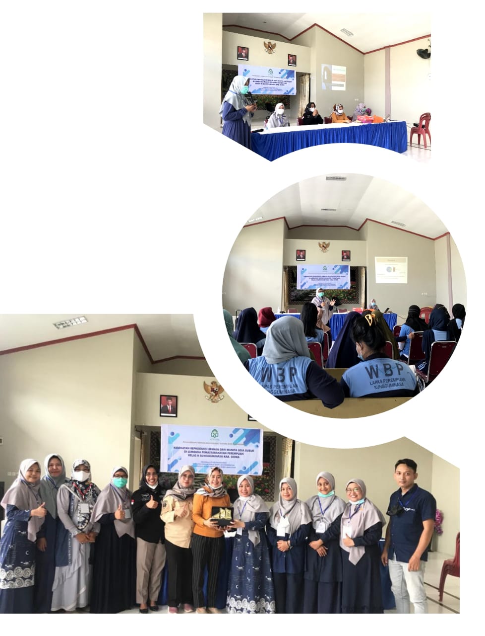 Program Studi Kebidanan FKIK UIN Alauddin Makassar melakukan Pengabdian kepada Masyarakat di Lembaga Pemasyarakatan Perempuan Kelas IIA Sungguminasa, Gowa
